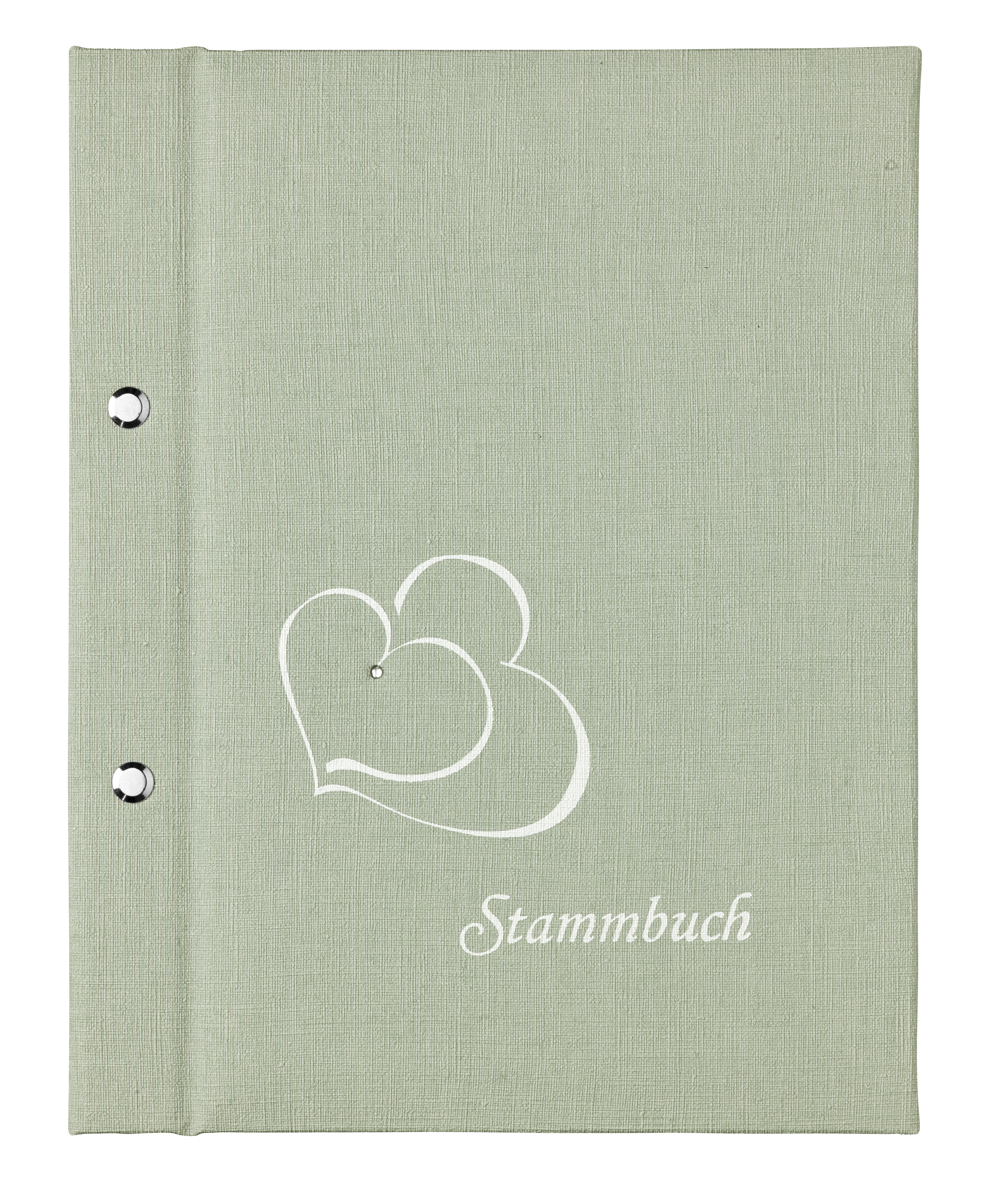 Doppia pastellgrün A5+Buchschrauben Doppia pastellgrün A5+Buchschrauben