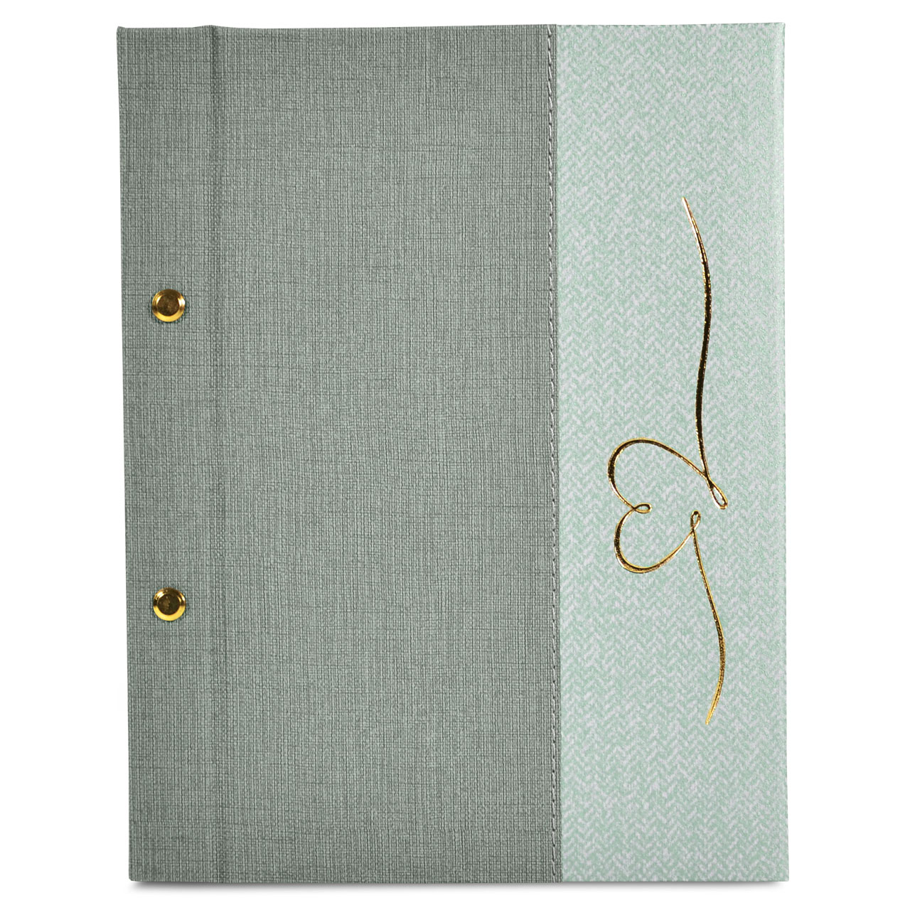 Stammbuch Alissia grün A5+Buchschrauben Stammbuch Alissia grün A5+Buchschrauben