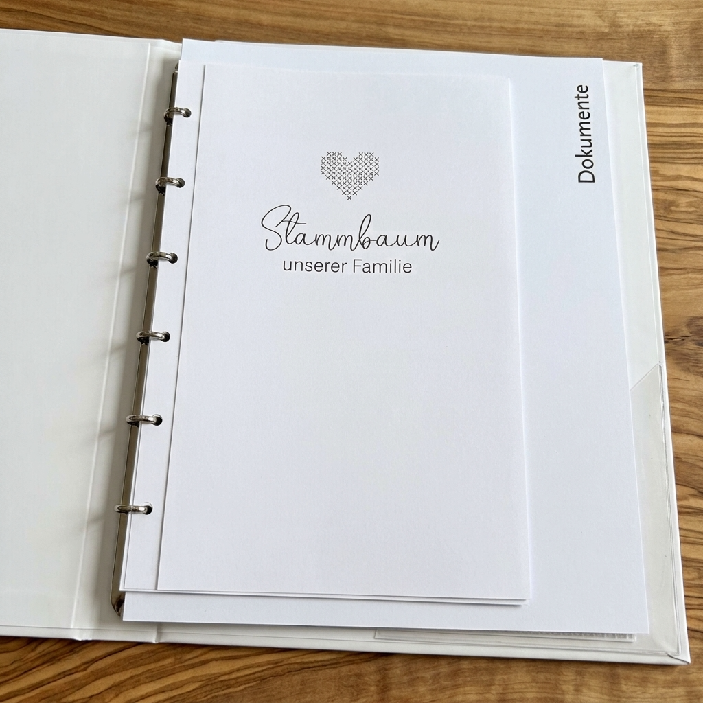 Stammbuch Digital A5+ Ringmechanik Stammbuch Digital A5+ Ringmechanik