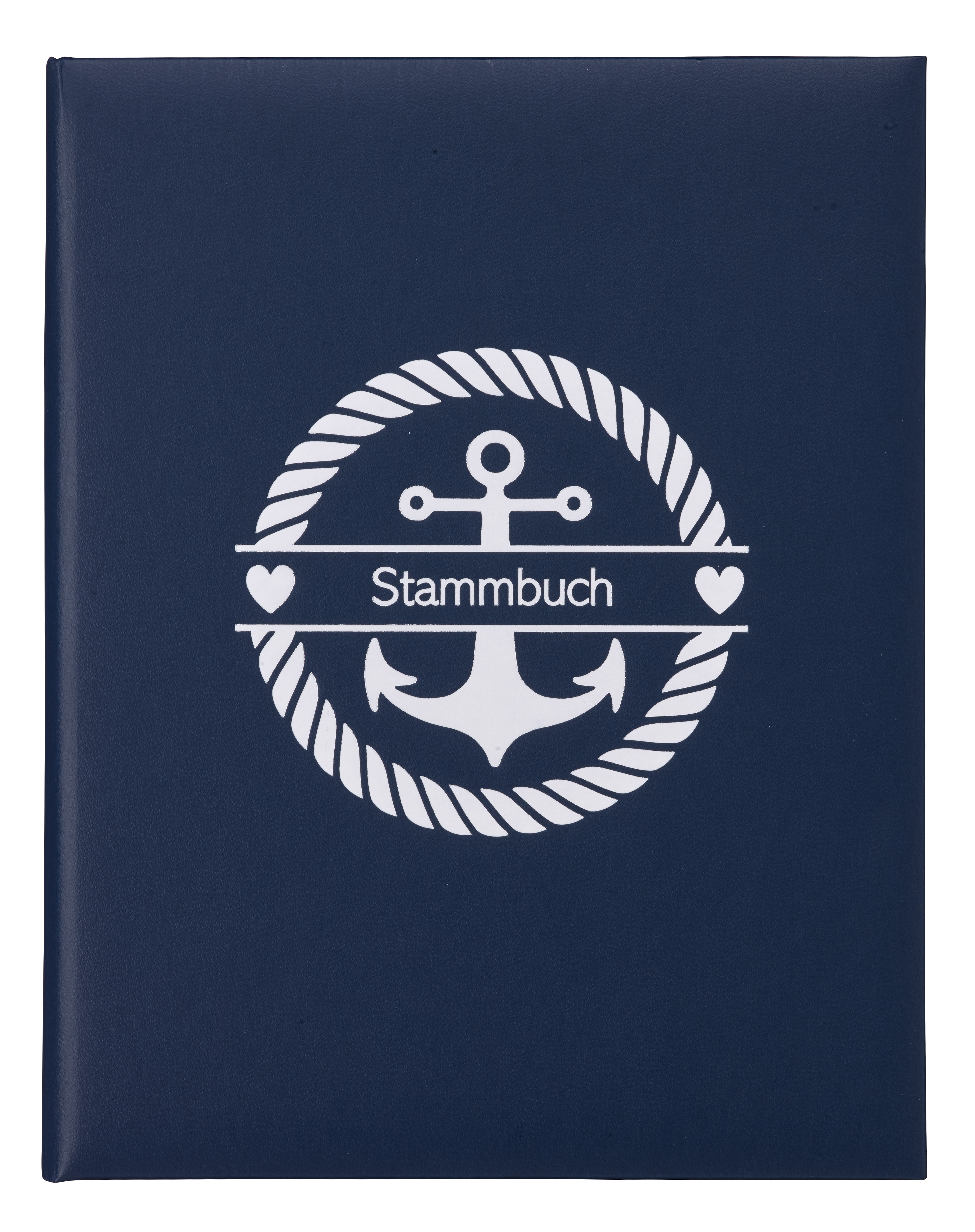 Stammbuch Ankur blau A5+Ringmechanik